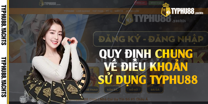 Quy định chung về điều khoản sử dụng Typhu88